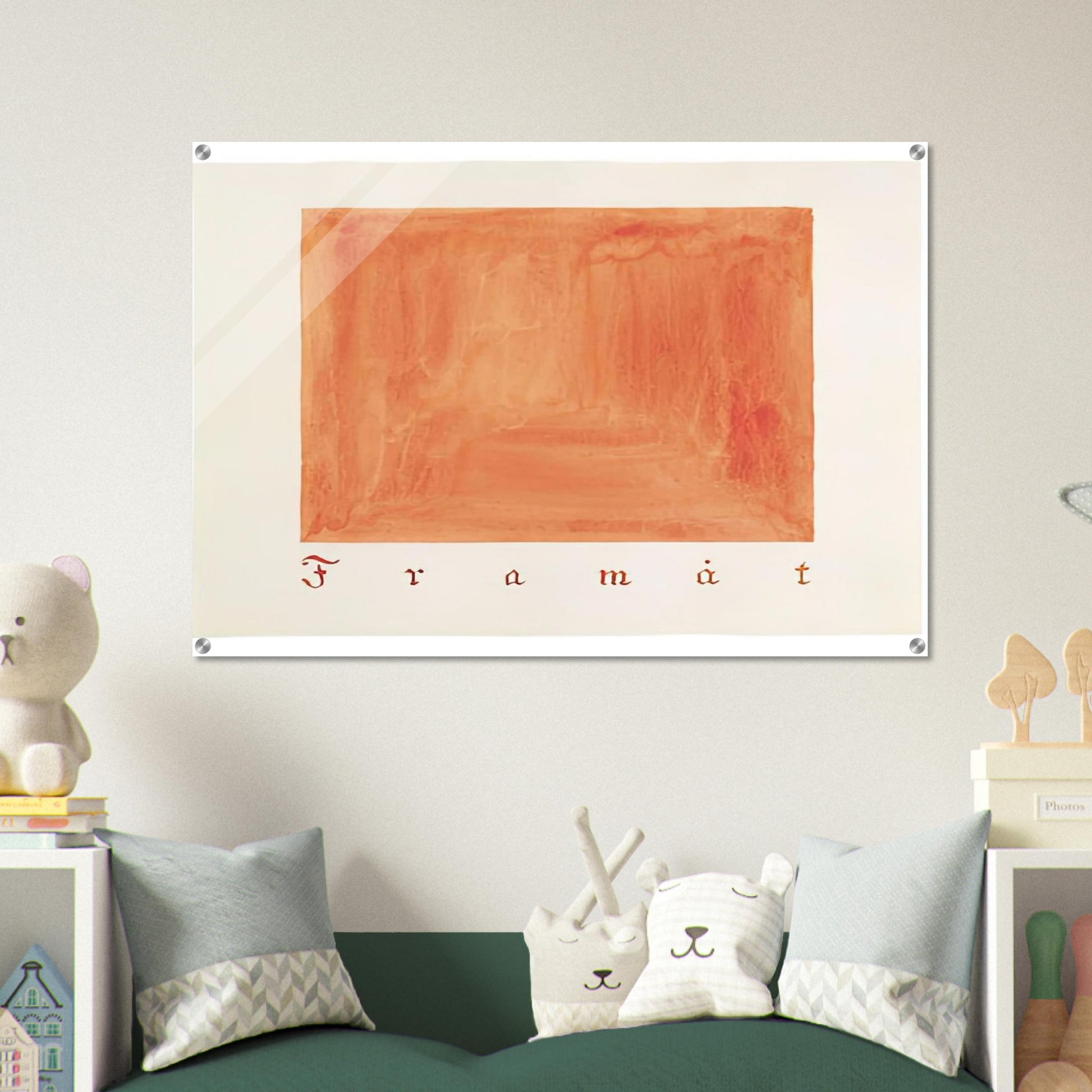 FORWARDS PARCIFAL SERIES GROUP 2 SECTION 4 THE CONVOLUTE OF THE PHYSICAL PLANE 1916 - Hilma af Klint Acrylic Print - 70x100 cm / 28x40″ inches