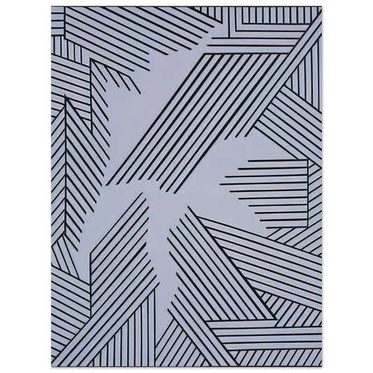 Nicholas Krushenick - Untitled - 1998  75x100 cm / 30x40inches Fine Art Poster