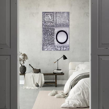 Circle by the Falling Waters - 1980 - Richard Pousette-Dart Brushed Aluminum Print - 70x100 cm / 28x40 inches | Richard Pousette-Dart Aluminum Print | Richard Pousette-Dart Prints