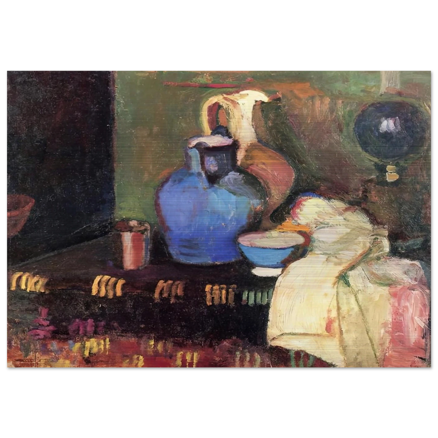 THE BLUE JUG 1899 - Henri Matisse Brushed Aluminum Print - 70x100 cm / 28x40 inches | Henri Matisse Aluminum Print | Henri Matisse Prints