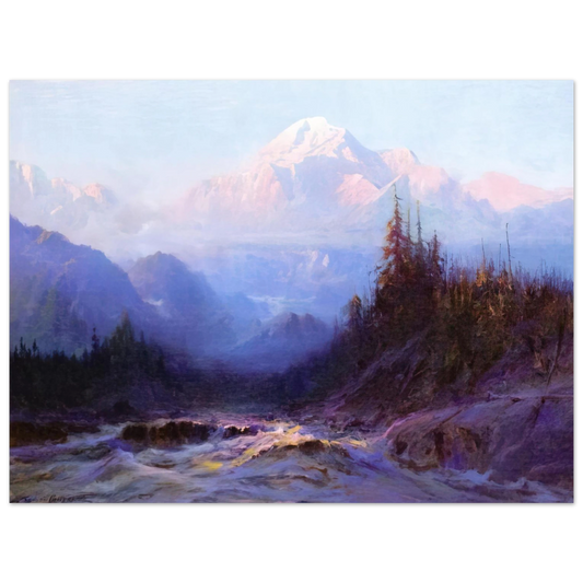 Sydney Laurence - Mount McKinley - 1925  75x100 cm / 30x40inches Fine Art Poster