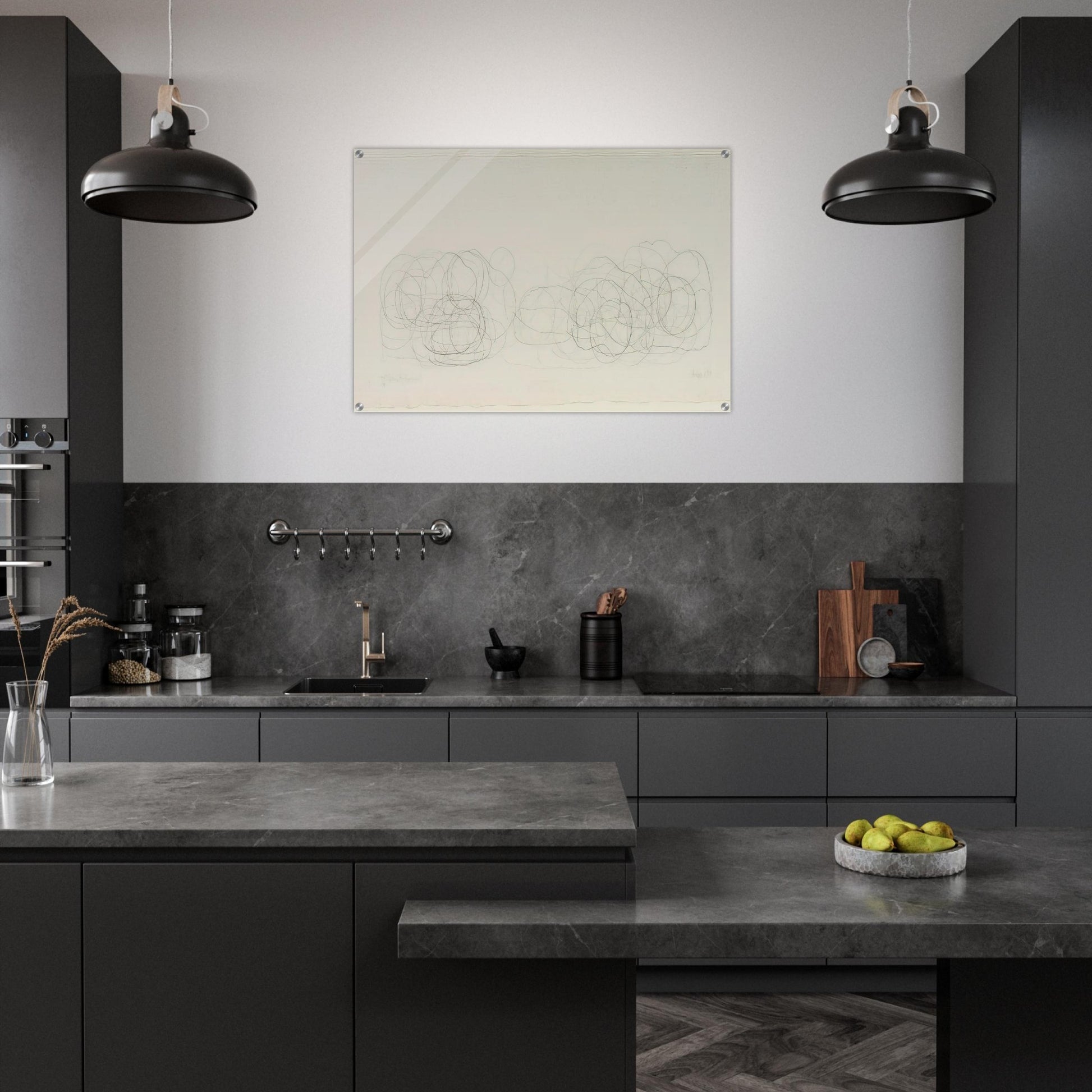 7R15 Where R=Ryoanji - 1983 - John Cage Acrylic Print - 70x100 cm / 28x40″ inches