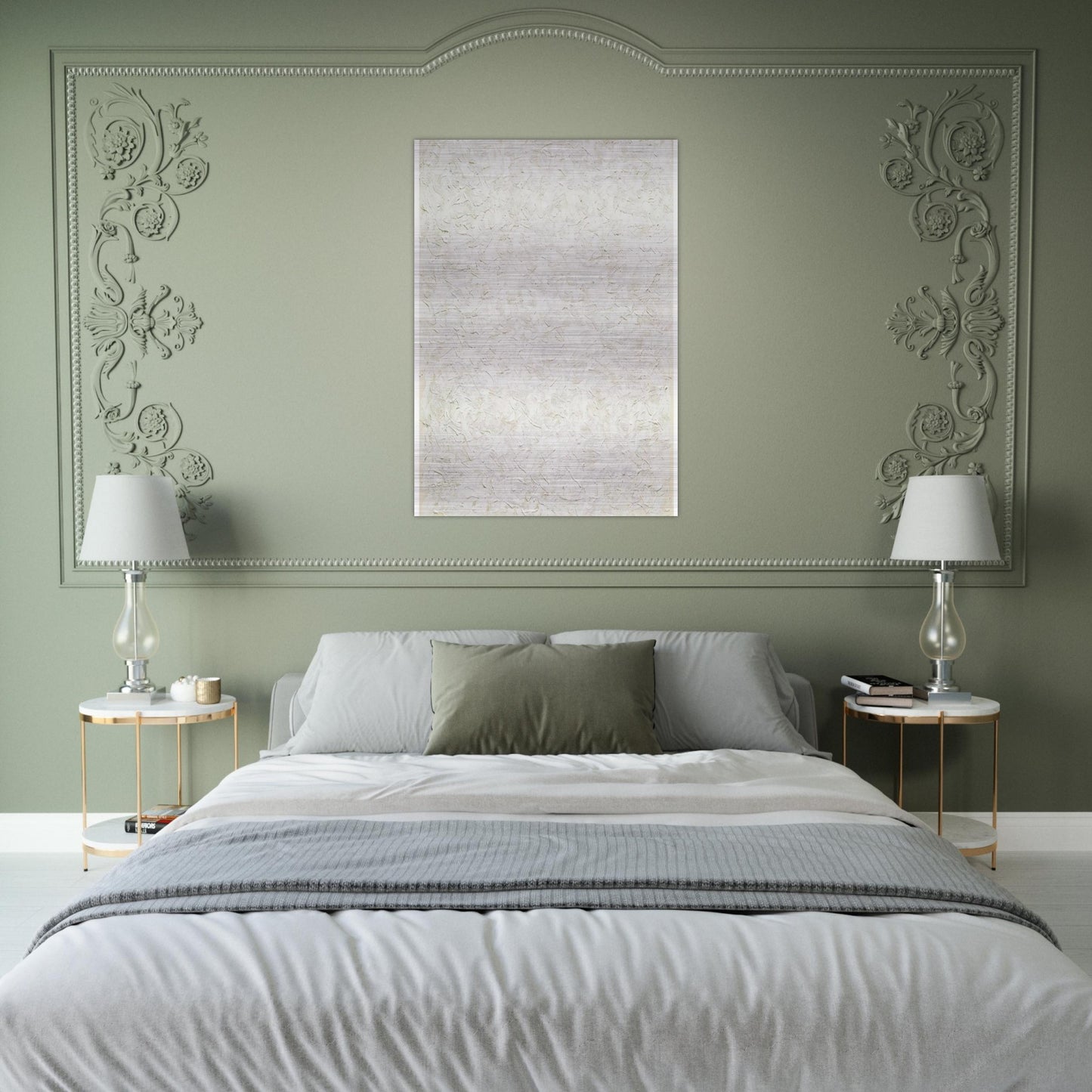 Rule - Robert Ryman Brushed Aluminum Print - 70x100 cm / 28x40 inches | Robert Ryman Aluminum Print | Robert Ryman Prints