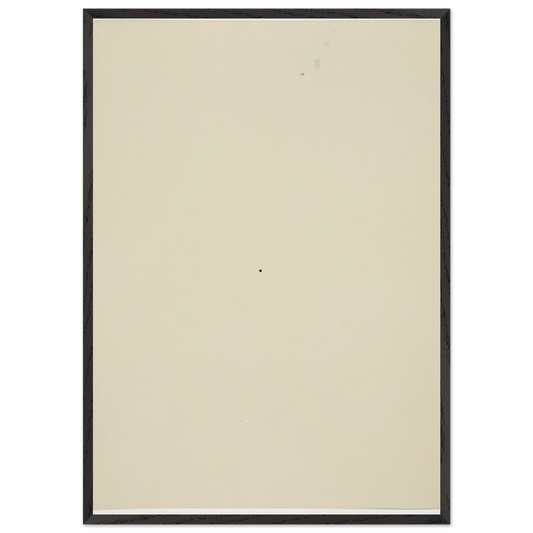 First Conversion - Robert Ryman 70x100 cm / 28x40 inches Framed Art Print – Black Wooden Frame