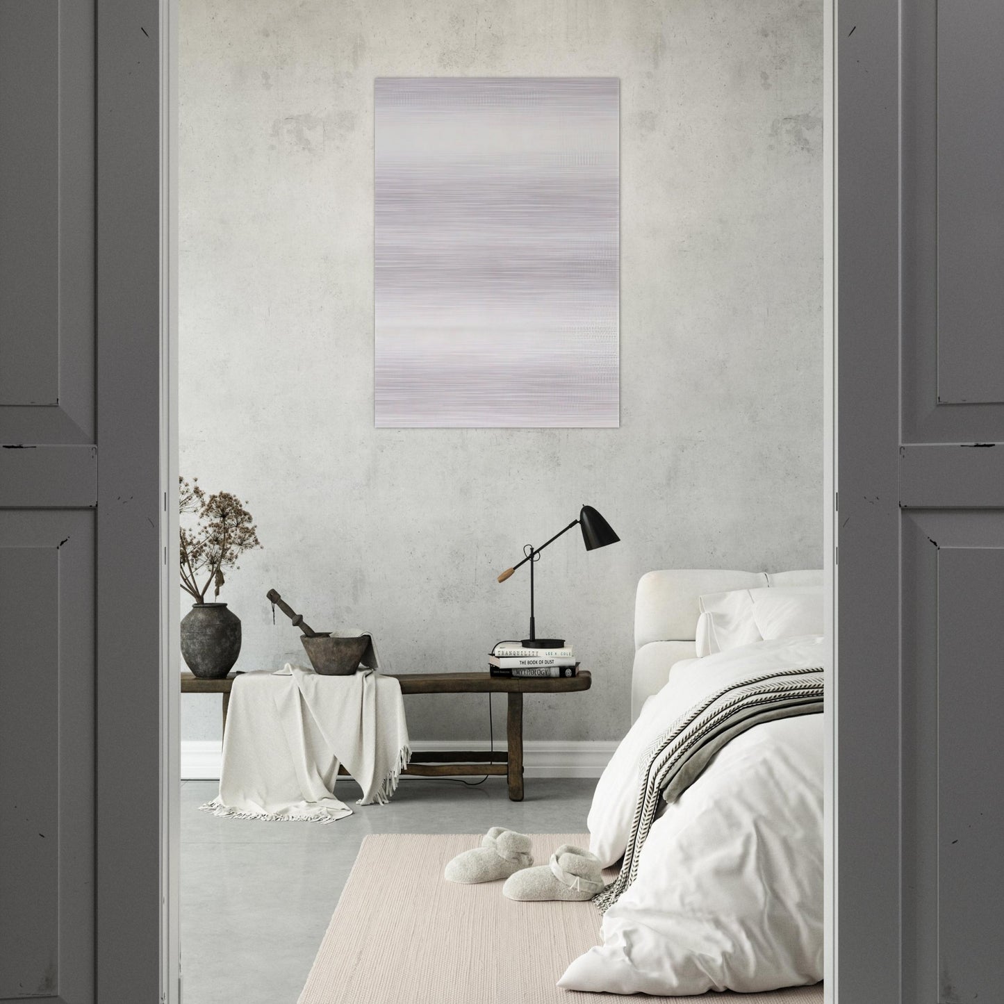 Il mondo di Platone - 1981 - Dadamaino Brushed Aluminum Print - 70x100 cm / 28x40 inches | Dadamaino Aluminum Print | Dadamaino Prints