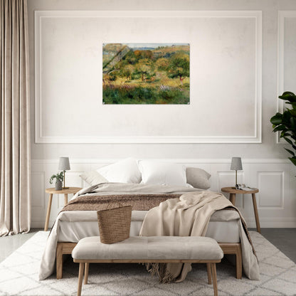 The Edge of the Forest in Brittany - Pierre-Auguste Renoir Acrylic Print - 70x100 cm / 28x40″ inches
