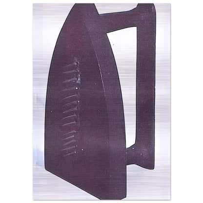 CADEAU GIFT REPLICA OF THE LOST 1921 ORIGINAL - Man Ray Brushed Aluminum Print - 70x100 cm / 28x40 inches | Man Ray Aluminum Print | Man Ray Prints