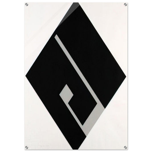 Untitled - 1984 - Bruno Munari Acrylic Print - 70x100 cm / 28x40″ inches | Bruno Munari Wall Art | Bruno Munari Prints