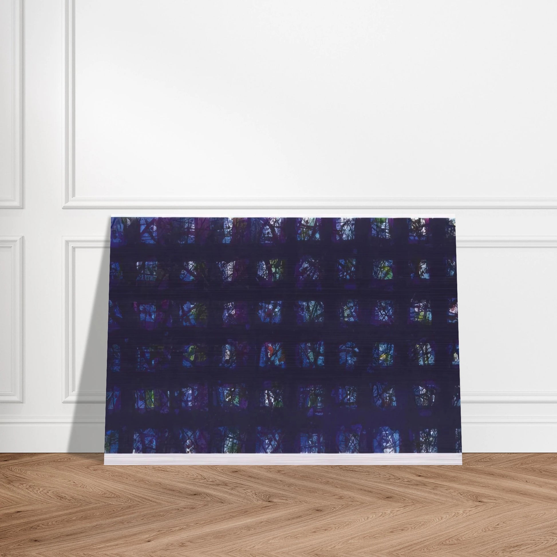 La Notte - Sam Francis Brushed Aluminum Print - 70x100 cm / 28x40 inches | Sam Francis Aluminum Print | Sam Francis Prints