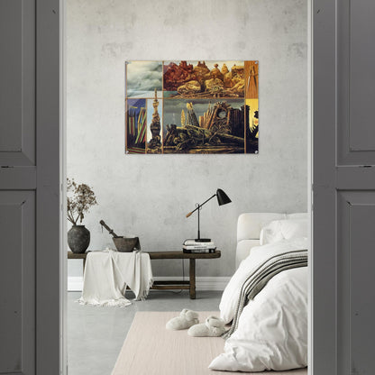 Painting for Young People - Max Ernst Acrylic Print - 70x100 cm / 28x40″ inches