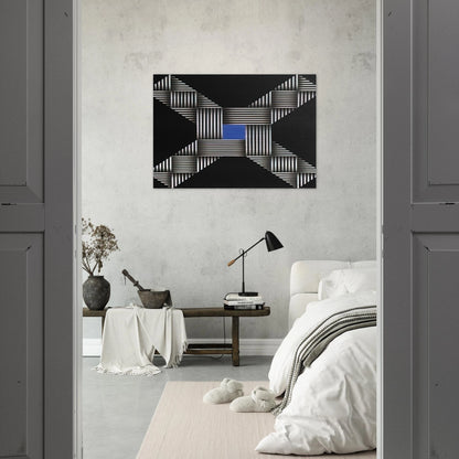 O.V.N.I. - 1967 - Omar Rayo Brushed Aluminum Print - 70x100 cm / 28x40 inches | Omar Rayo Aluminum Print | Omar Rayo Prints