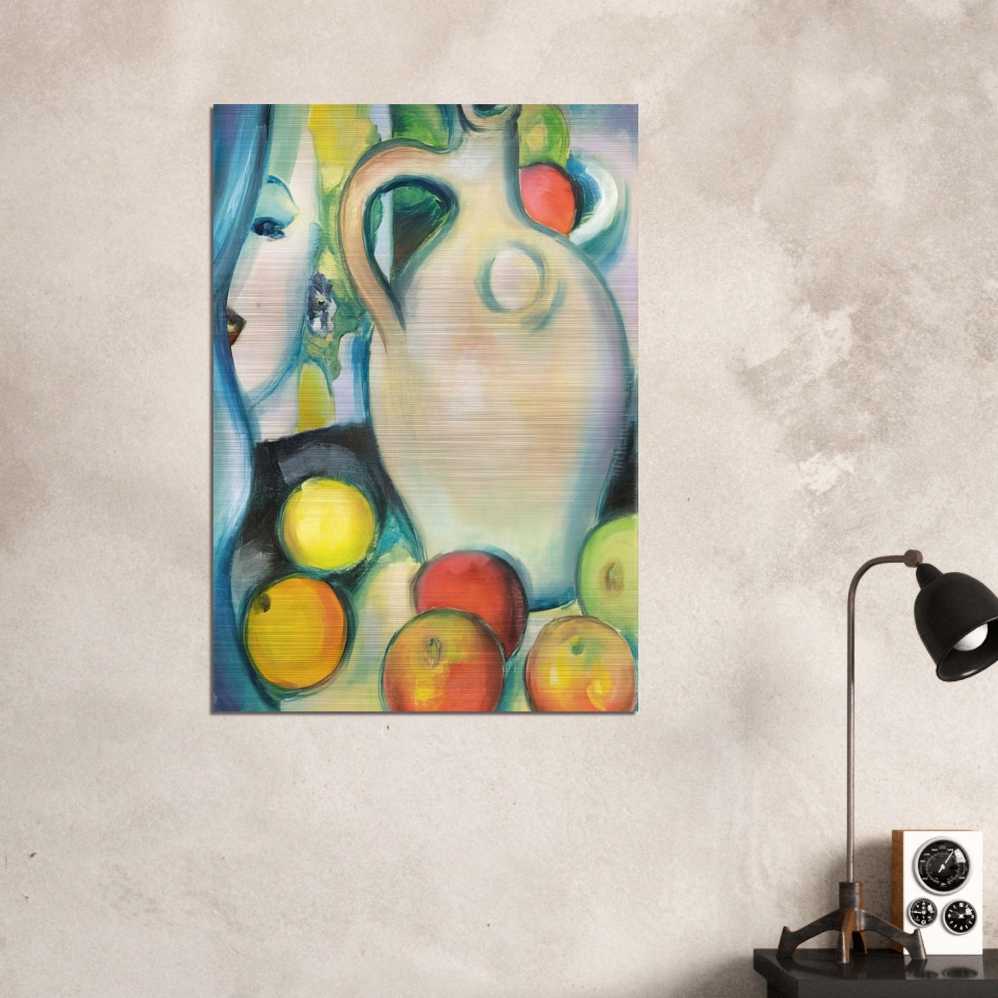 Marilyn - Pop Art - Mark Lancaster Brushed Aluminum Print - 70x100 cm / 28x40 inches | Mark Lancaster Aluminum Print | Mark Lancaster Prints
