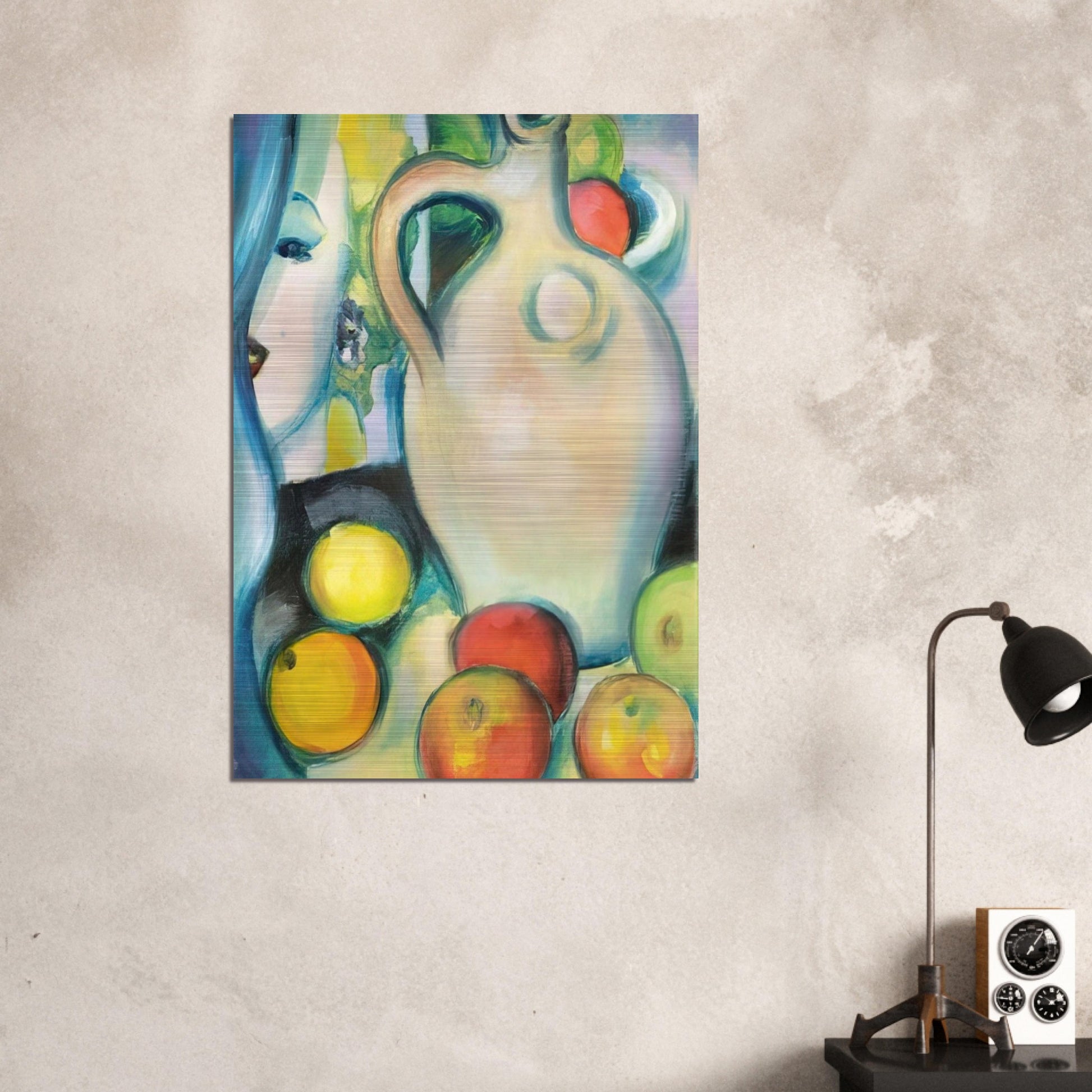 Marilyn - Pop Art - Mark Lancaster Brushed Aluminum Print - 70x100 cm / 28x40 inches | Mark Lancaster Aluminum Print | Mark Lancaster Prints