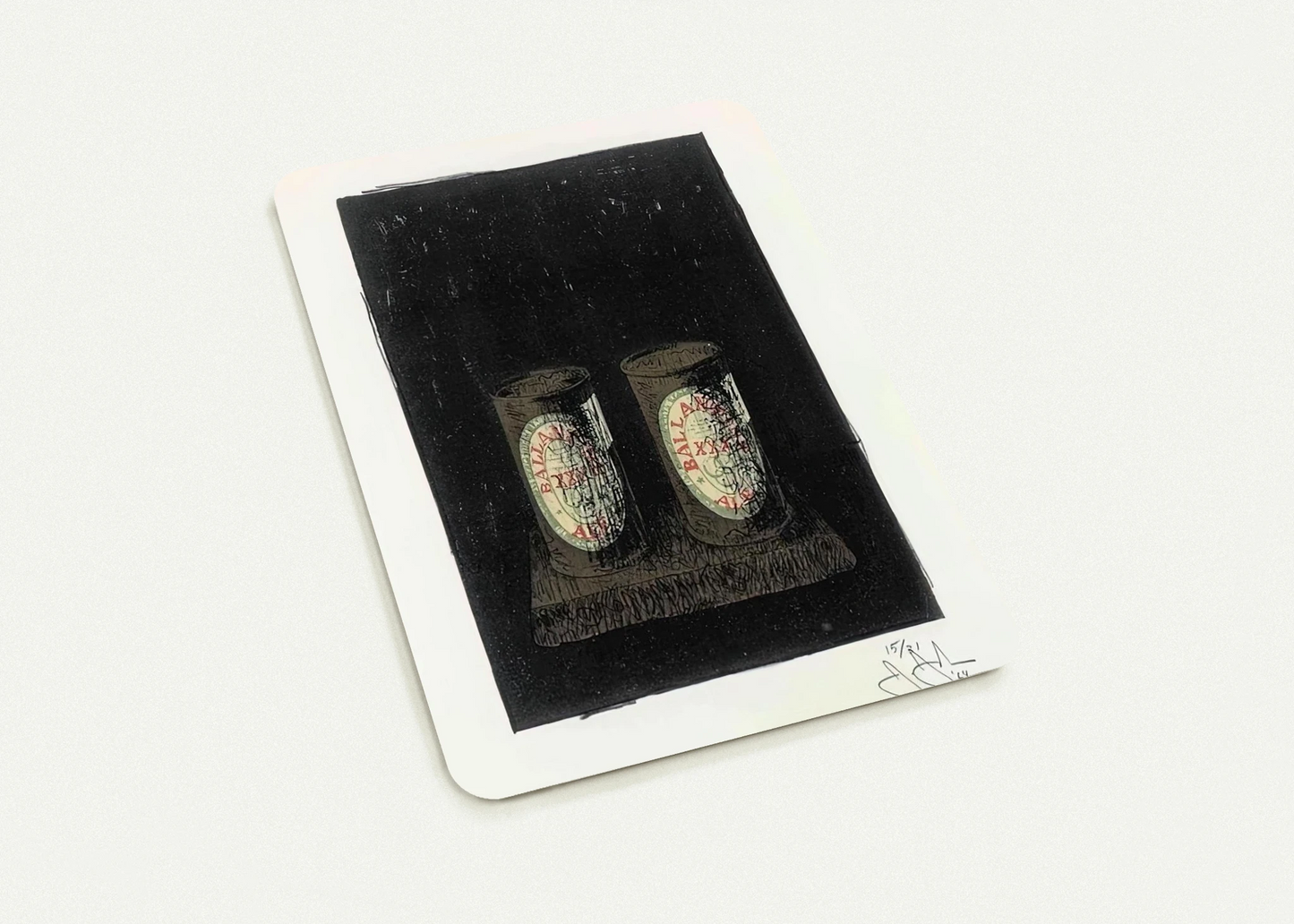 ALE CANS 1964 1 By Jasper Johns Pack of 10 Post Cards | Jasper Johns Post Cards | A6 (10.5 x 14.8 cm) - 4.1 x 5.8 inches