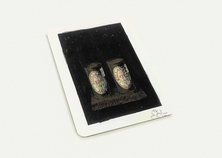 ALE CANS 1964 1 By Jasper Johns Pack of 10 Post Cards | Jasper Johns Post Cards | A6 (10.5 x 14.8 cm) - 4.1 x 5.8 inches