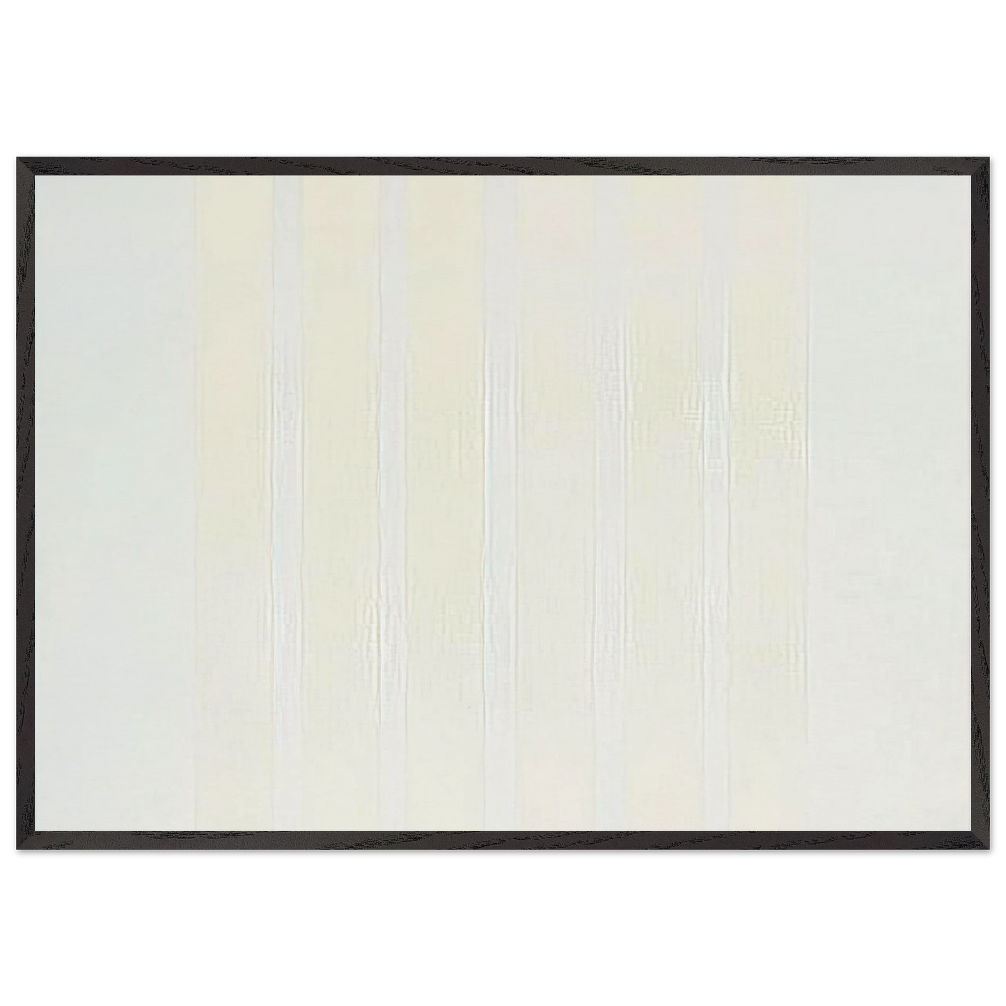 Untitled 0 - Agnes Martin 70x100 cm / 28x40 inches Framed Art Print – Black Wooden Frame