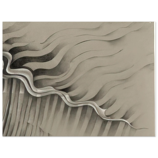 Lee Bontecou - UNTITLED 1985  75x100 cm / 30x40inches Fine Art Poster