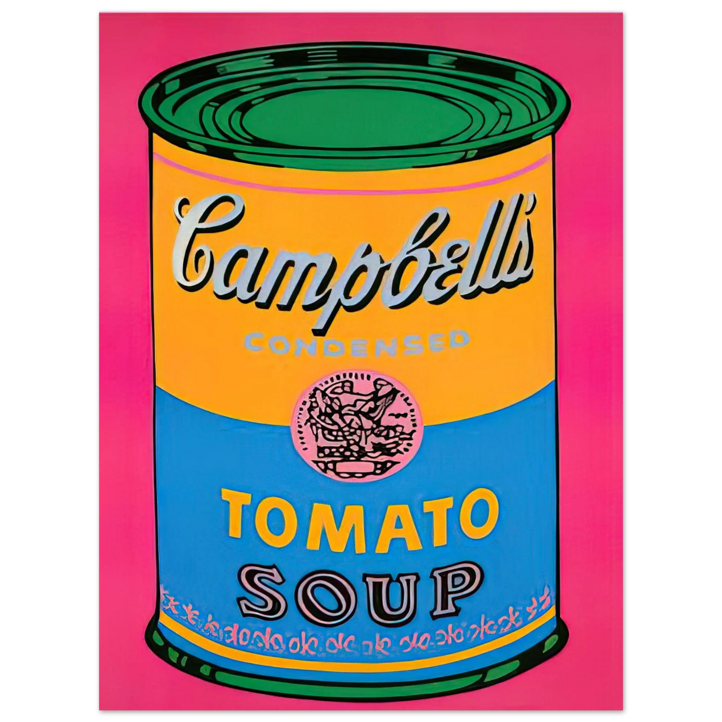 Andy Warhol - Campbell's Soup Can  Fine Art Poster