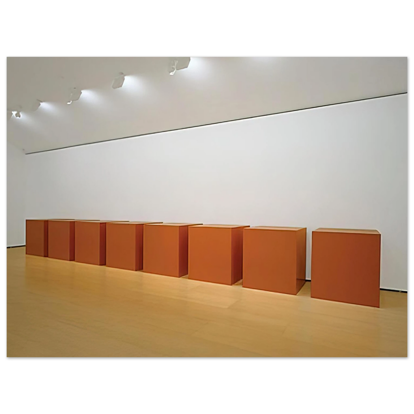 Donald Judd - Untitled - 1971  75x100 cm / 30x40inches Fine Art Poster