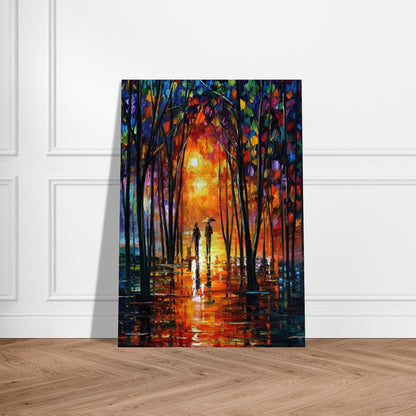 Leonid Afremov - Leonid Afremov Brushed Aluminum Print - 70x100 cm / 28x40 inches | Leonid Afremov Aluminum Print | Leonid Afremov Prints