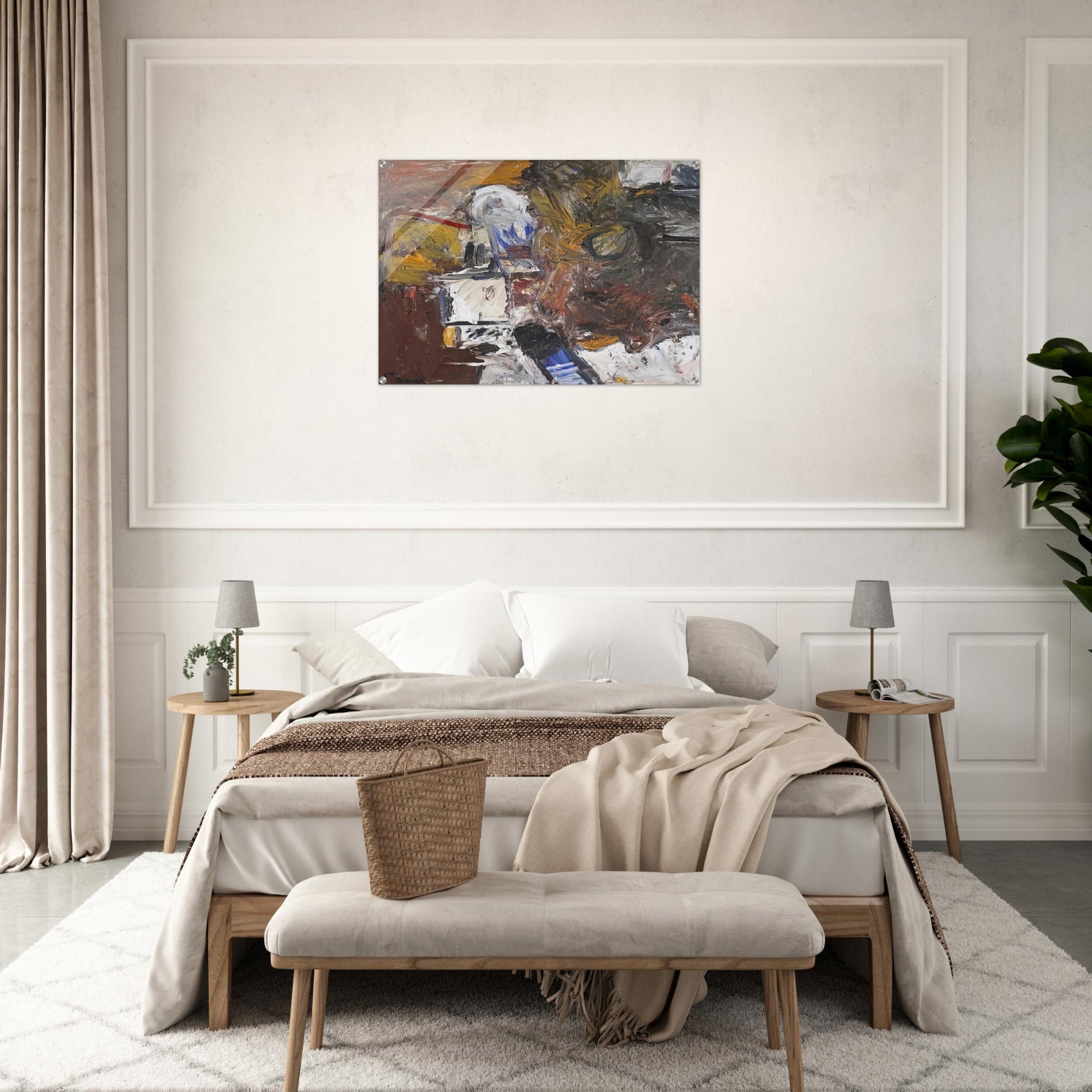 CARGO 1957 - Milton Resnick Acrylic Print - 70x100 cm / 28x40″ inches