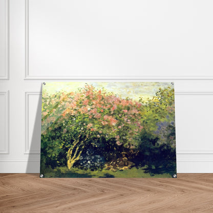 Lilacs in the Sun - claude monet Acrylic Print - 70x100 cm / 28x40″ inches
