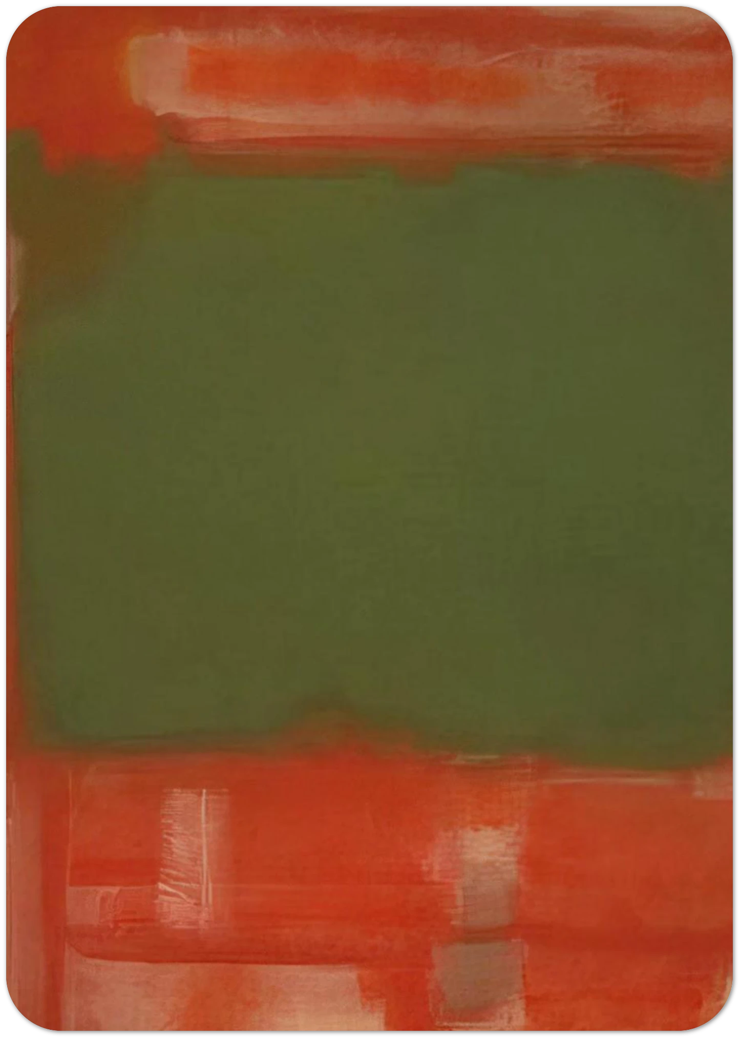 No.24 - 1949 By Mark Rothko Pack of 10 Post Cards | Mark Rothko Post Cards | A6 (10.5 x 14.8 cm) - 4.1 x 5.8 inches