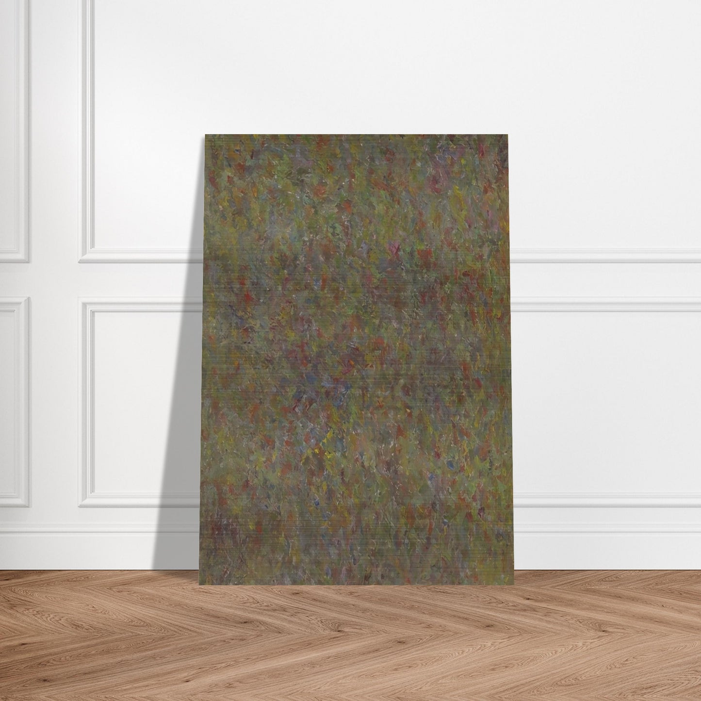 COMPOSITION 1963 - Milton Resnick Brushed Aluminum Print - 70x100 cm / 28x40 inches | Milton Resnick Aluminum Print | Milton Resnick Prints