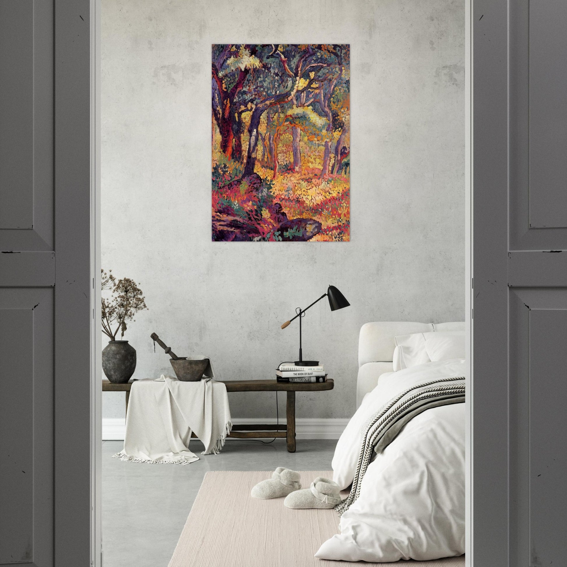 Study for The Clearing - Henri-Edmond Cross Brushed Aluminum Print - 70x100 cm / 28x40 inches | Henri-Edmond Cross Aluminum Print | Henri-Edmond Cross Prints