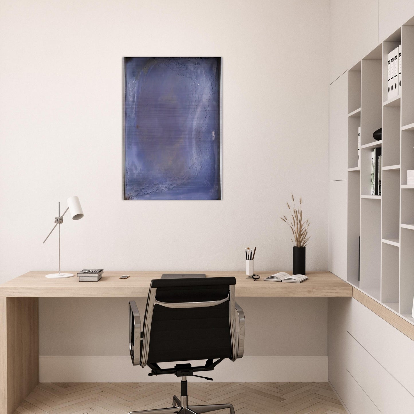 FARBWANNE 1985 - Gotthard Graubner Brushed Aluminum Print - 70x100 cm / 28x40 inches | Gotthard Graubner Aluminum Print | Gotthard Graubner Prints