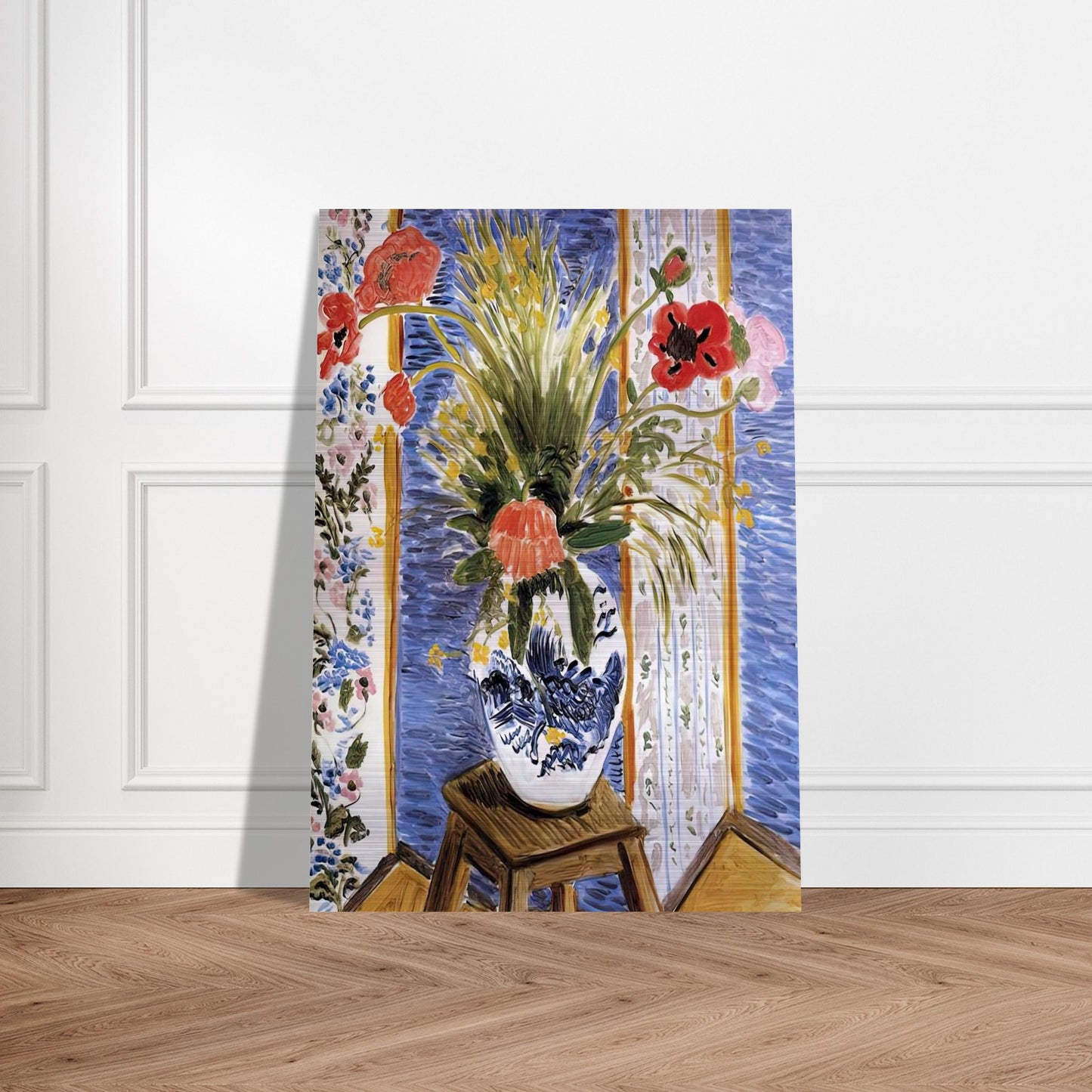 POPPIES - Henri Matisse Brushed Aluminum Print - 70x100 cm / 28x40 inches | Henri Matisse Aluminum Print | Henri Matisse Prints