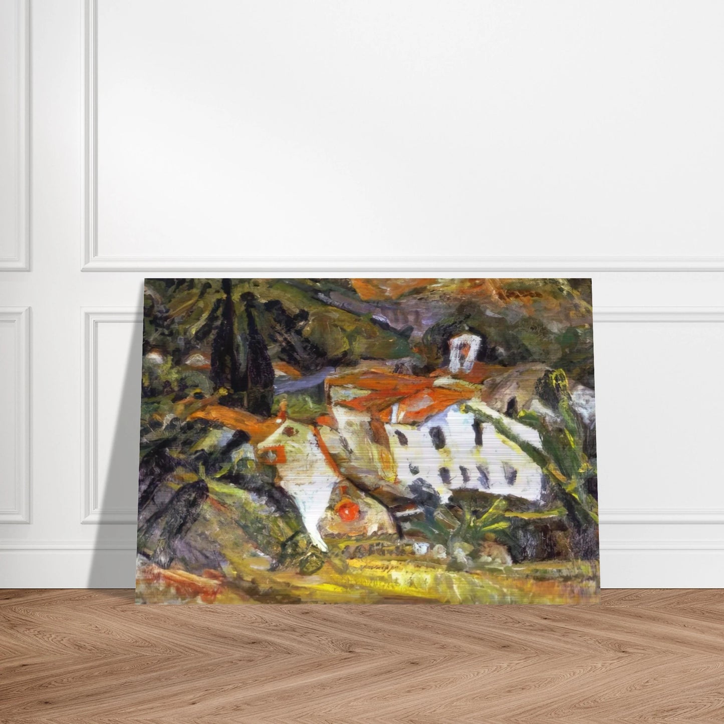 CERET LANSCAPE - Chaim Soutine Brushed Aluminum Print - 70x100 cm / 28x40 inches | Chaim Soutine Aluminum Print | Chaim Soutine Prints