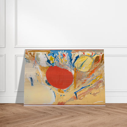 Break Through, 1956- - Helen Frankenthaler Brushed Aluminum Print - 70x100 cm / 28x40 inches | Helen Frankenthaler Aluminum Print | Helen Frankenthaler Prints