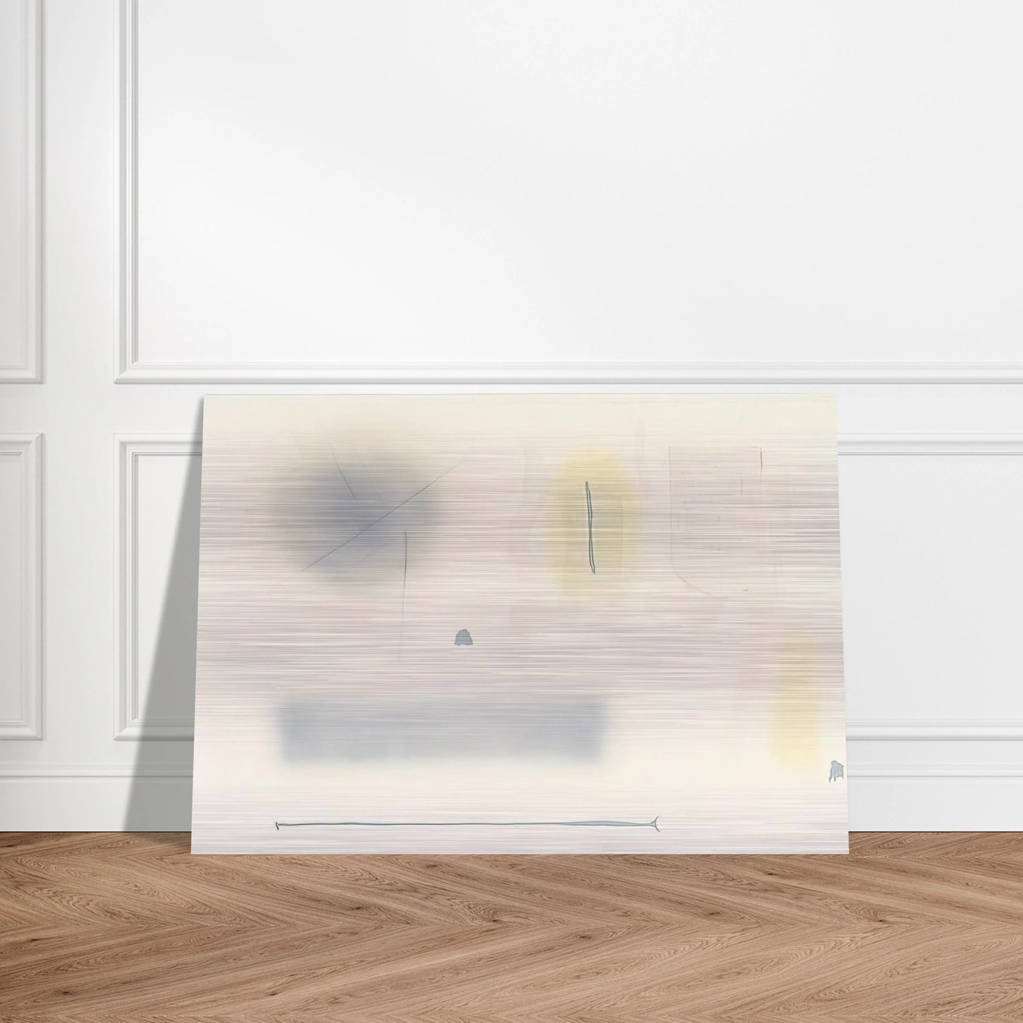 Untitled - 1952 - John Ferren Brushed Aluminum Print - 70x100 cm / 28x40 inches | John Ferren Aluminum Print | John Ferren Prints