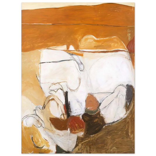 Brett Whiteley - Untitled Warm Painting - 1961  75x100 cm / 30x40inches Fine Art Poster