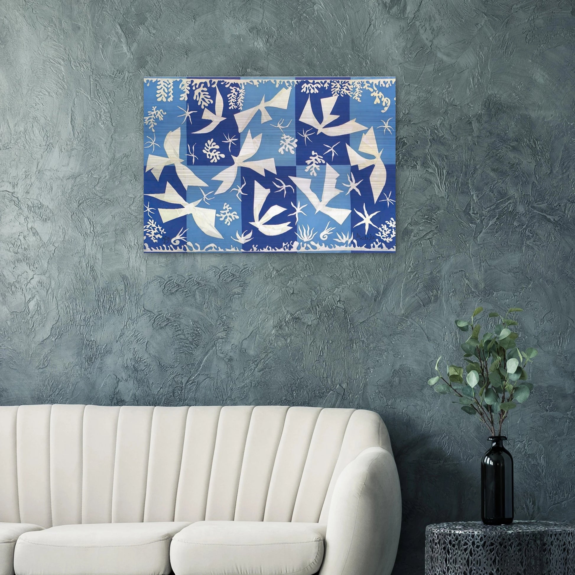 POLYNESIA THE SKY 1946 - Henri Matisse Brushed Aluminum Print - 70x100 cm / 28x40 inches | Henri Matisse Aluminum Print | Henri Matisse Prints