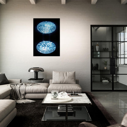 Relieve Agua Comunicante - Kinetic Art - Gyula Kosice Brushed Aluminum Print - 70x100 cm / 28x40 inches | Gyula Kosice Aluminum Print | Gyula Kosice Prints