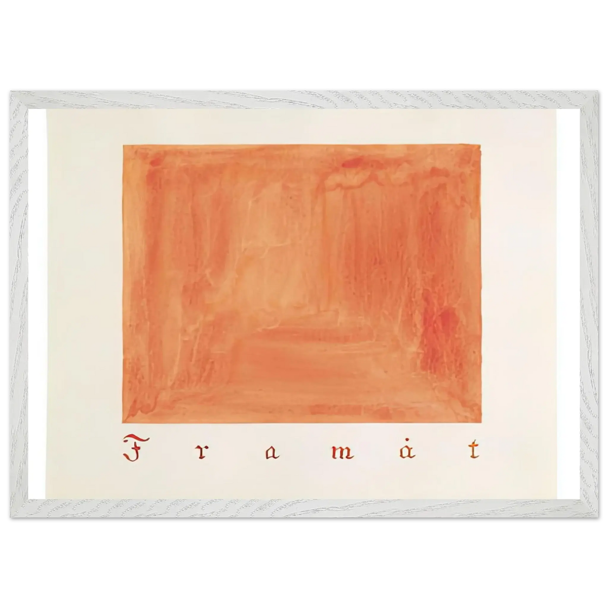 Hilma af Klint - FORWARDS PARCIFAL SERIES GROUP 2 SECTION 4 THE CONVOLUTE OF THE PHYSICAL PLANE 1916 Wall art - 27x35 cm / 11x14 Inches - Premium Wooden Framed Poster With Fine Art Paper - Wood frame