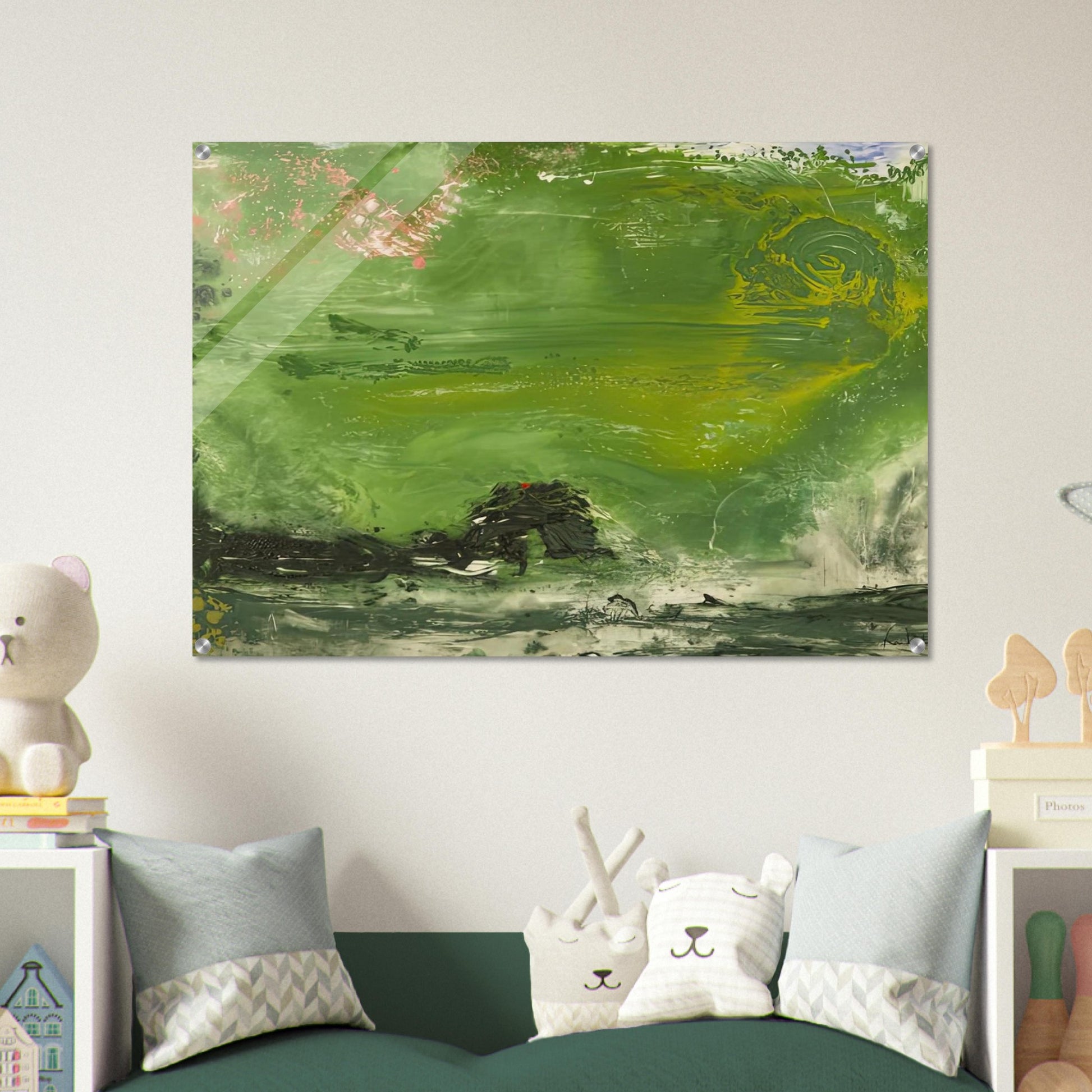 Overture, 1992- - Helen Frankenthaler Acrylic Print - 70x100 cm / 28x40″ inches