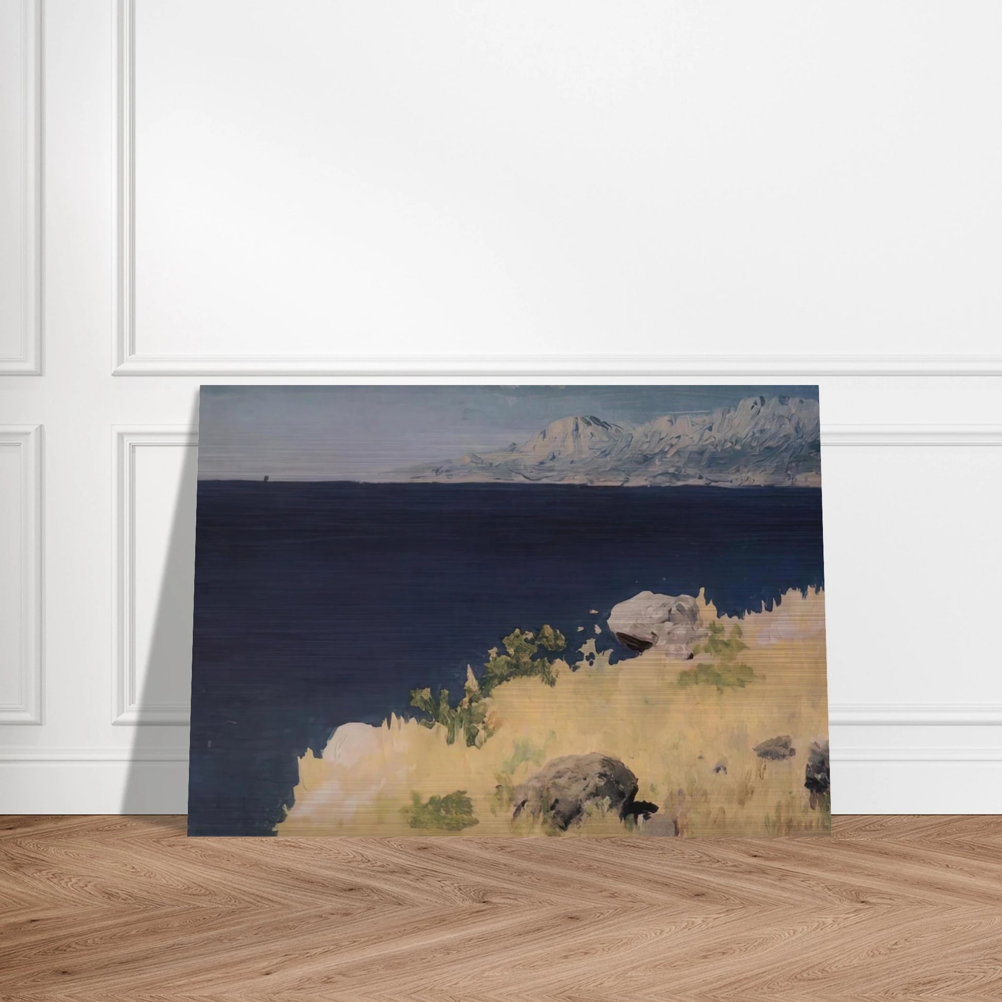 Sea coast. Crimea - Arkhyp Kuindzhi Brushed Aluminum Print - 70x100 cm / 28x40 inches | Arkhyp Kuindzhi Aluminum Print | Arkhyp Kuindzhi Prints