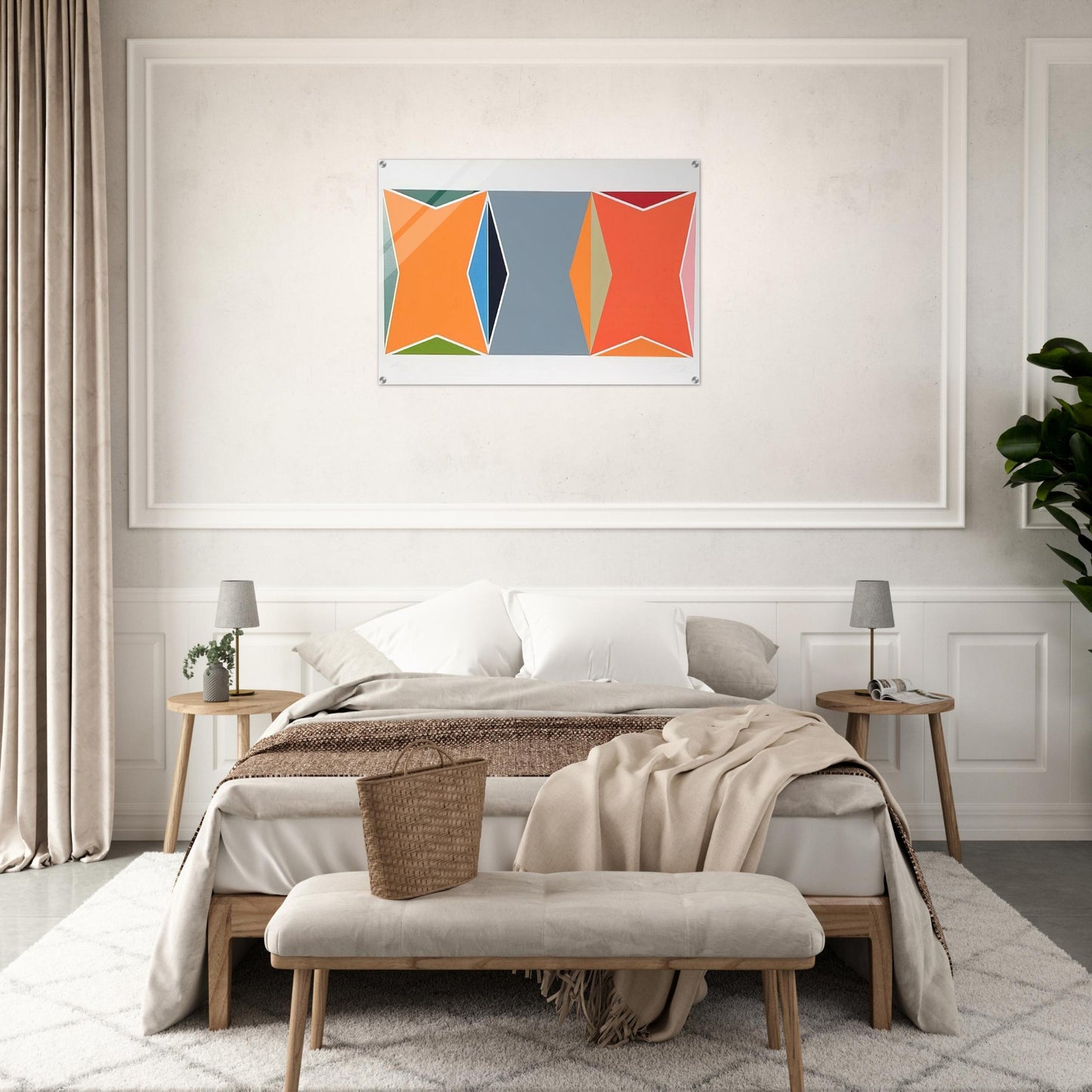 Untitled 1 - 1979 - Larry Zox Acrylic Print - 70x100 cm / 28x40″ inches | Larry Zox Wall Art | Larry Zox Prints