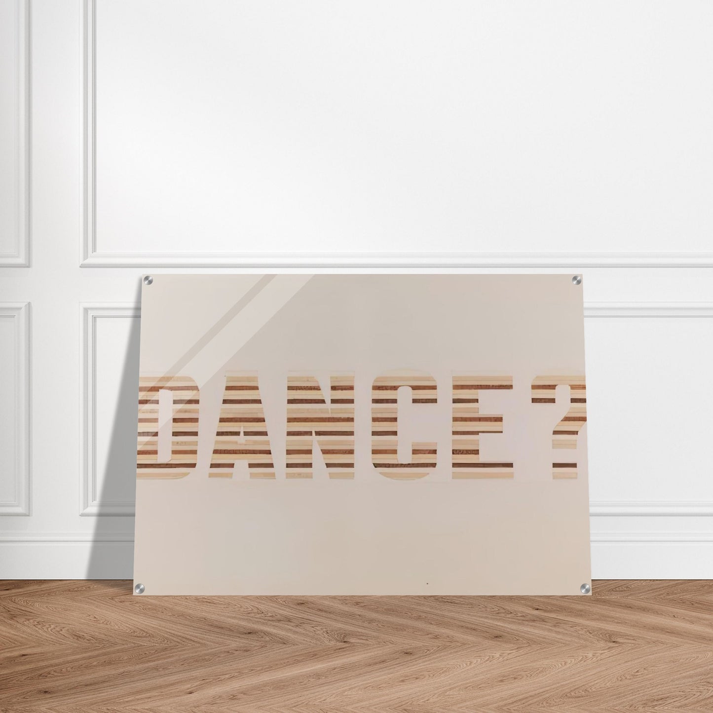 DANCE 1973 0 - Edward Ruscha Acrylic Print - 70x100 cm / 28x40″ inches