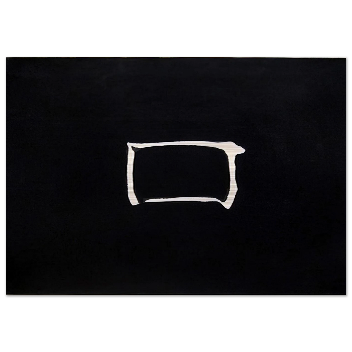 Work - 1971 - Jiro Yoshihara Brushed Aluminum Print - 70x100 cm / 28x40 inches | Jiro Yoshihara Aluminum Print | Jiro Yoshihara Prints