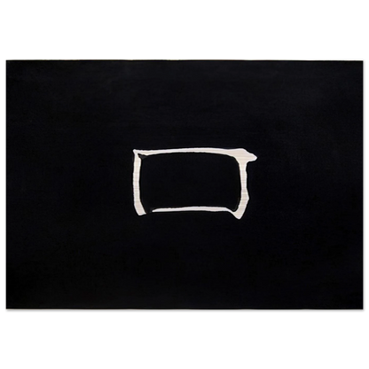 Work - 1971 - Jiro Yoshihara Brushed Aluminum Print - 70x100 cm / 28x40 inches | Jiro Yoshihara Aluminum Print | Jiro Yoshihara Prints