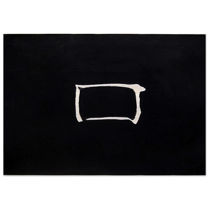 Work - 1971 - Jiro Yoshihara Brushed Aluminum Print - 70x100 cm / 28x40 inches | Jiro Yoshihara Aluminum Print | Jiro Yoshihara Prints