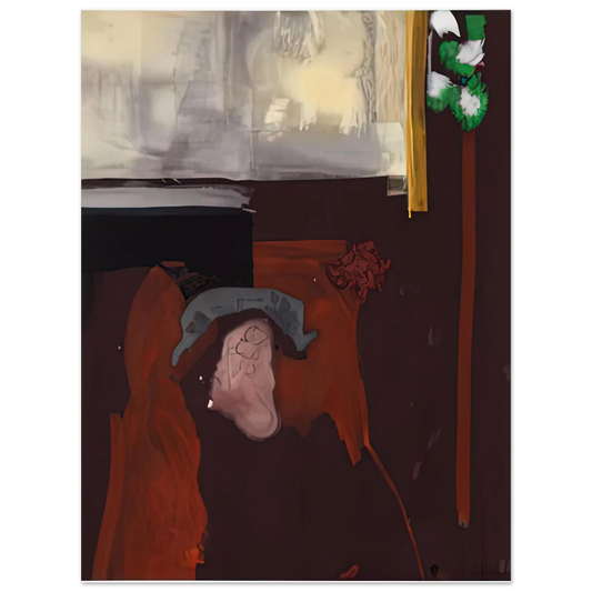 Helen Frankenthaler - The Widow of Fantin Latour, 1988- Wall Art - 21x29.7 cm / 8x12" - Fine Art Poster-canvas - -