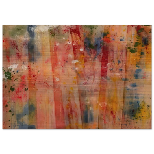 Lady Day II - Sam Gilliam Brushed Aluminum Print - 70x100 cm / 28x40 inches | Sam Gilliam Aluminum Print | Sam Gilliam Prints