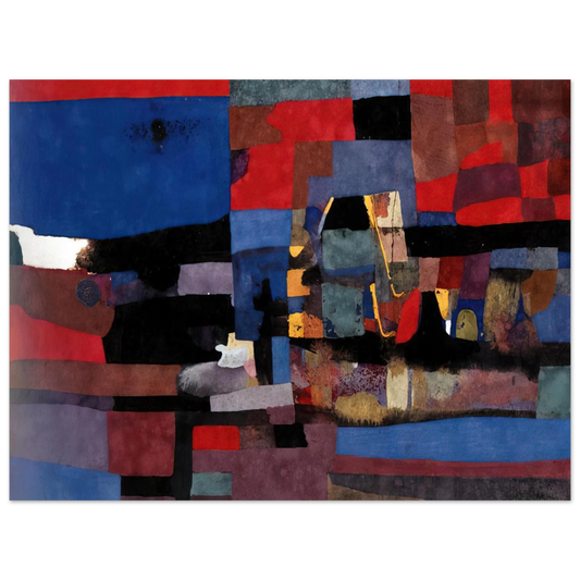 Alberto Burri - Untitled - 1952  75x100 cm / 30x40inches Fine Art Poster