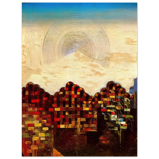 Max Ernst - Paris dream  75x100 cm / 30x40inches Fine Art Poster