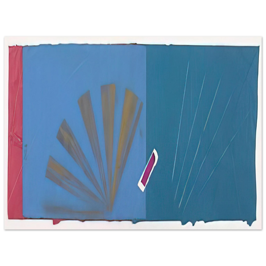 Sol LeWitt - Summer Collage  75x100 cm / 30x40inches Fine Art Poster